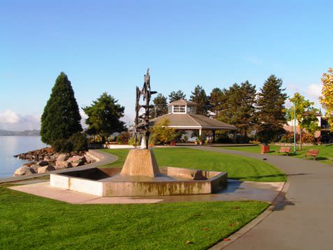 Marina Park in Kirkland, WA