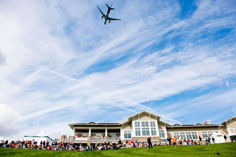 The Club at Snoqualmie Ridge Boeing Classic Flyover