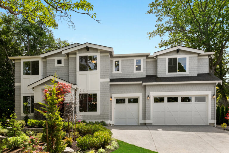 Acropolis custom floor plan transitional exterior