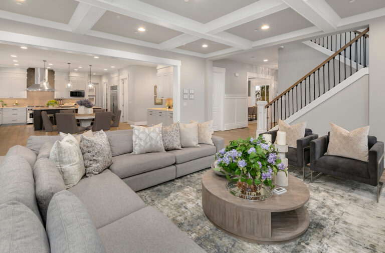 Acropolis custom floor plan main living