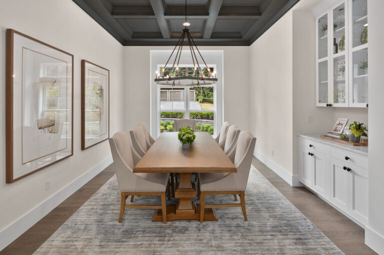 Agra custom floor plan dining room