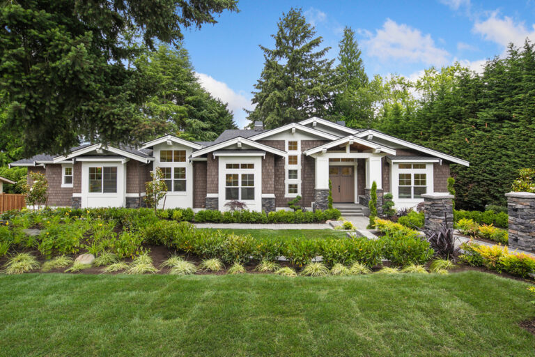 Agra custom floor plan front exterior