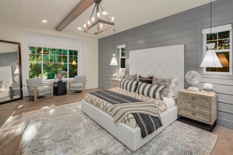Agra custom floor plan main floor primary suite
