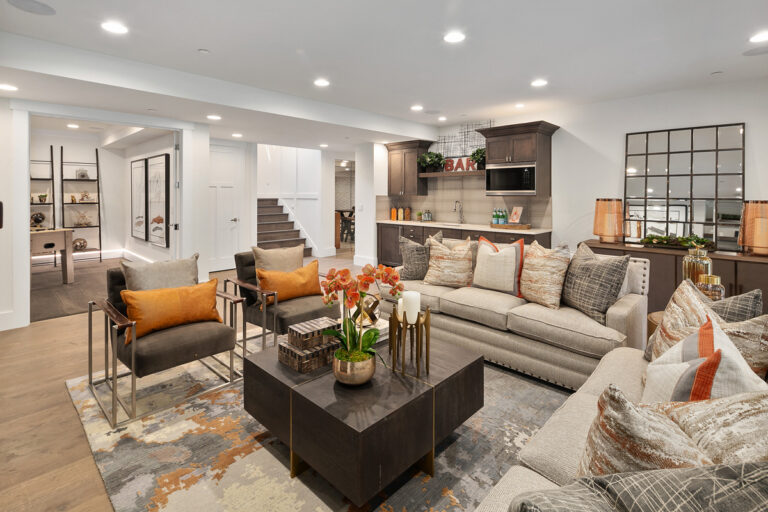 Agra custom floor plan recreation room
