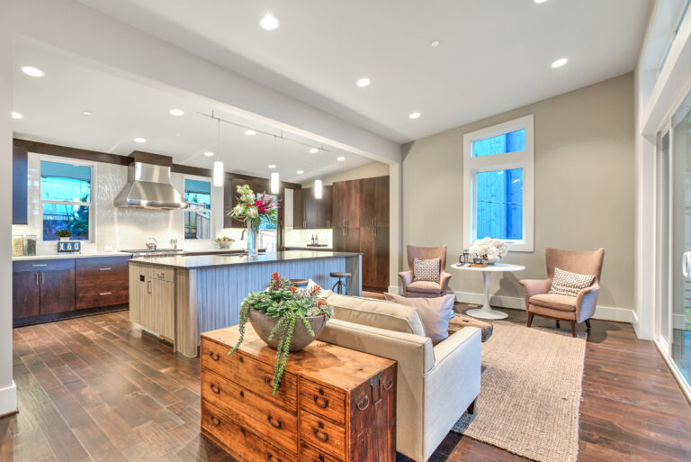 Amsterdam custom floor plan main living