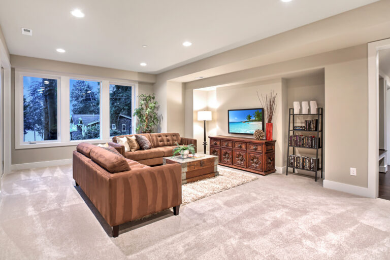 Amsterdam custom floor plan recreation room