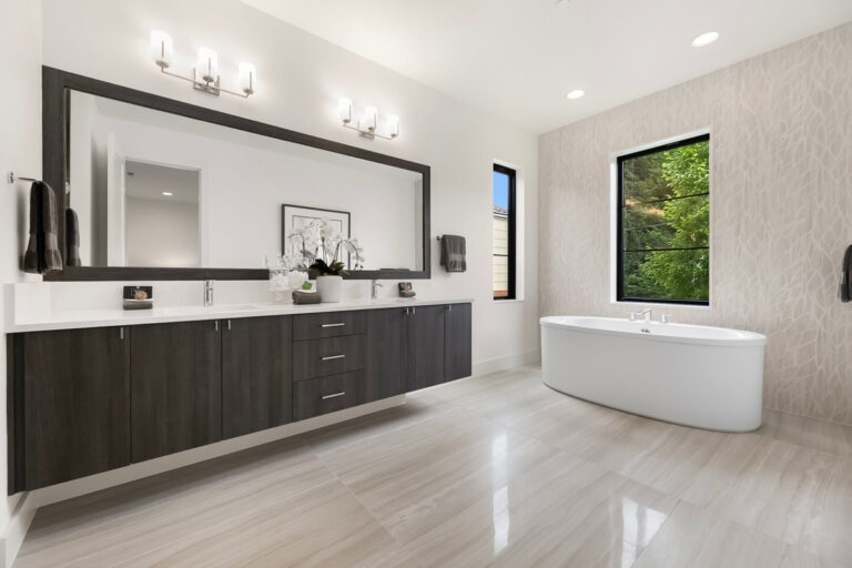 Arabella custom floor plan full guest suite bath