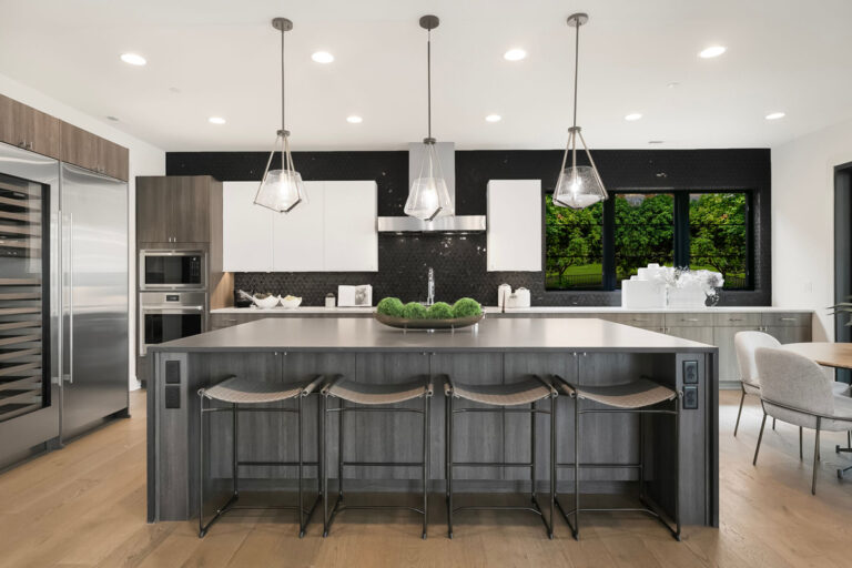 Arabella custom floor plan kitchen