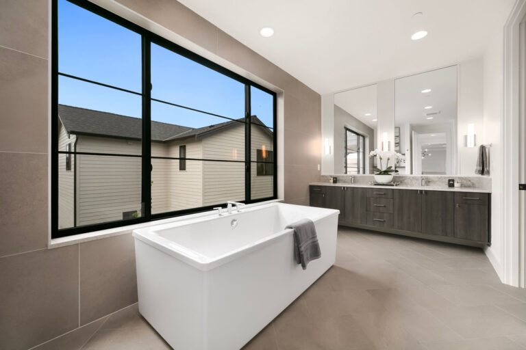 Arabella custom floor plan primary suite bath