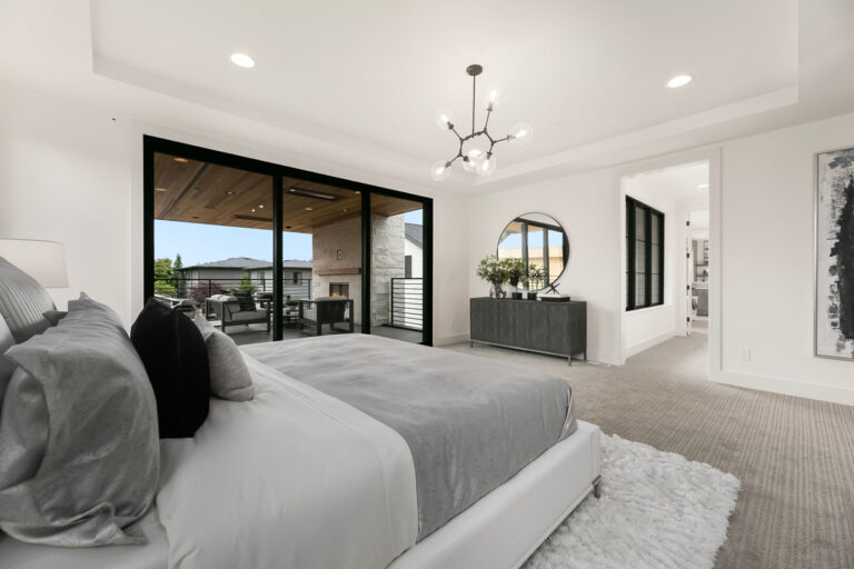 Arabella custom floor plan primary suite