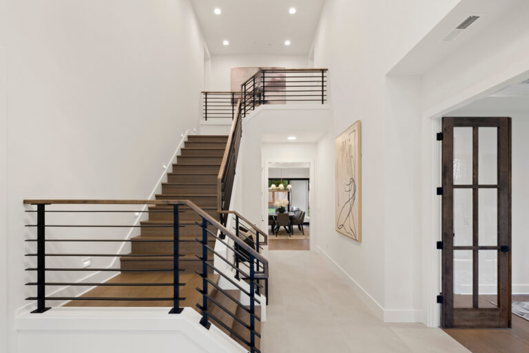 Astoria custom floor plan foyer
