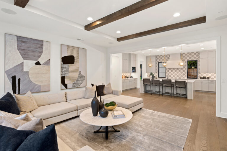 Astoria custom floor plan main living