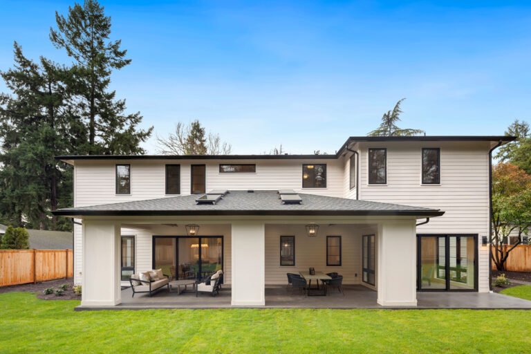 Astoria custom floor plan rear exterior