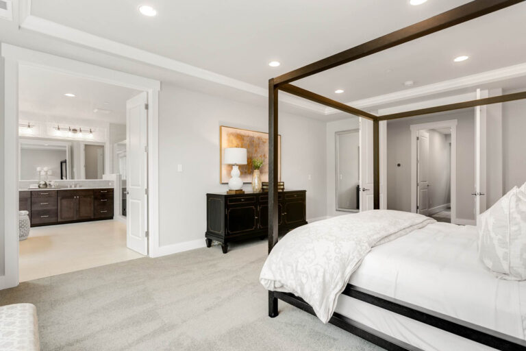Athenia custom floor plan primary suite
