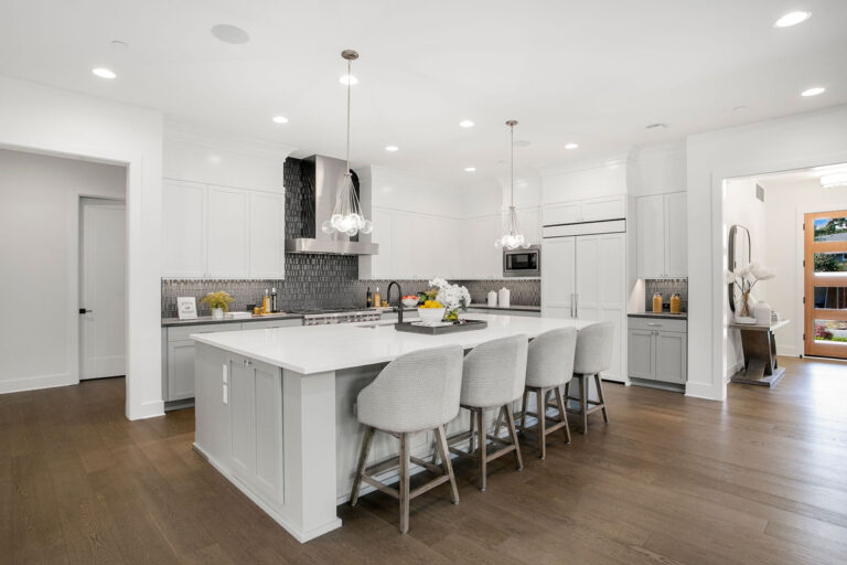 Atwater custom floor plan kitchen
