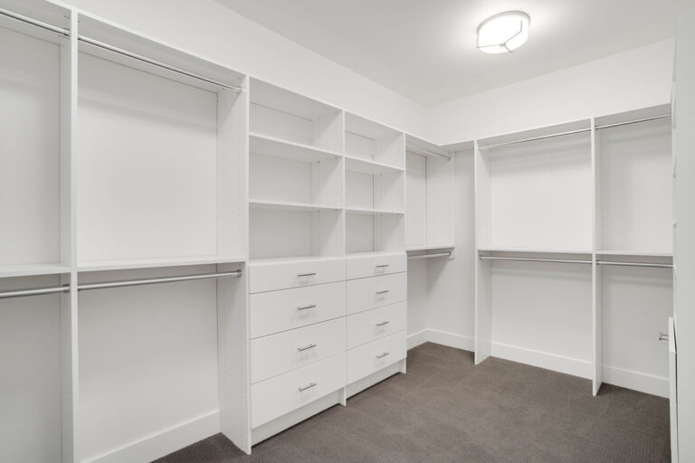 Atwater custom floor plan primary suite closet