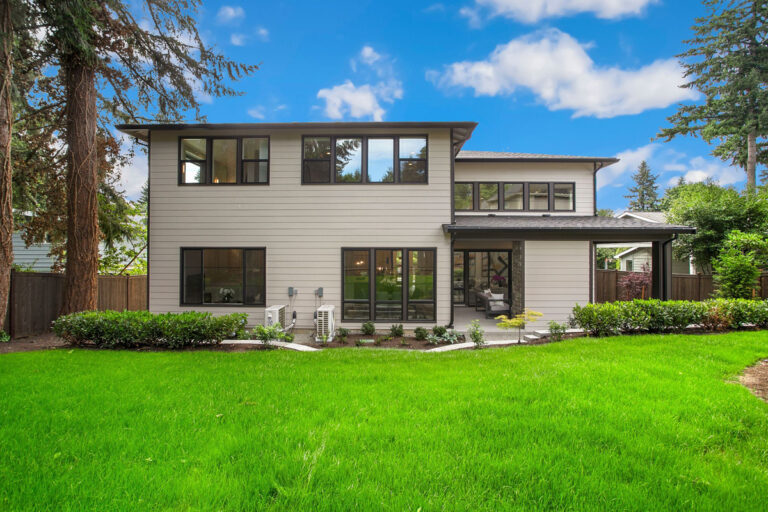 Atwater custom floor plan rear exterior
