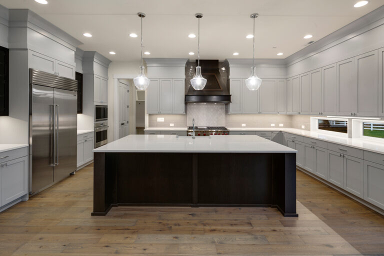 Barbaro custom floor plan kitchen