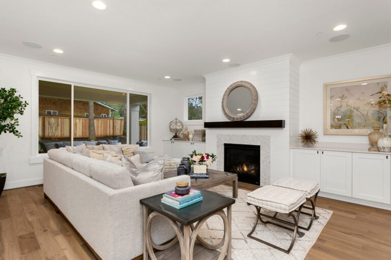 Belmont custom floor plan great room
