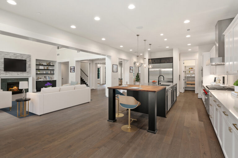 Birch custom floor plan main living
