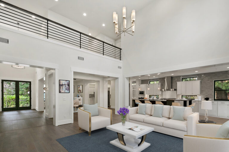 Birch custom floor plan main living
