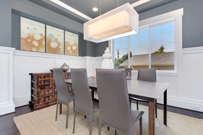 Bodrum custom floor plan dining room