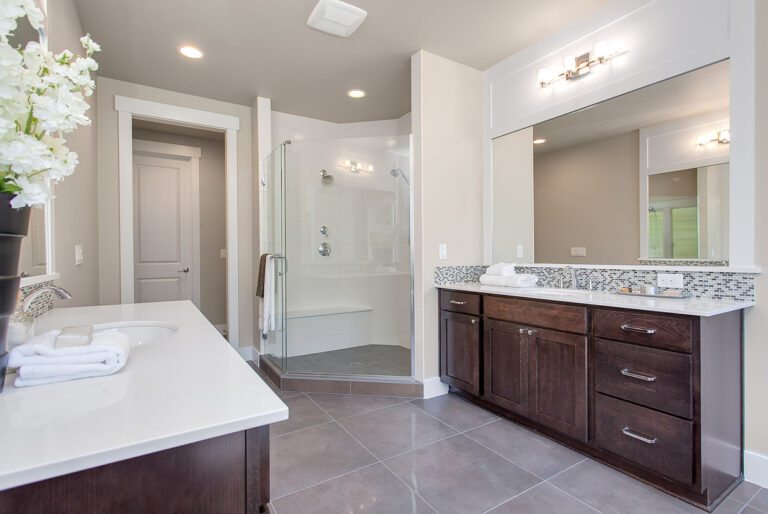 Bodrum custom floor plan primary suite bath shower