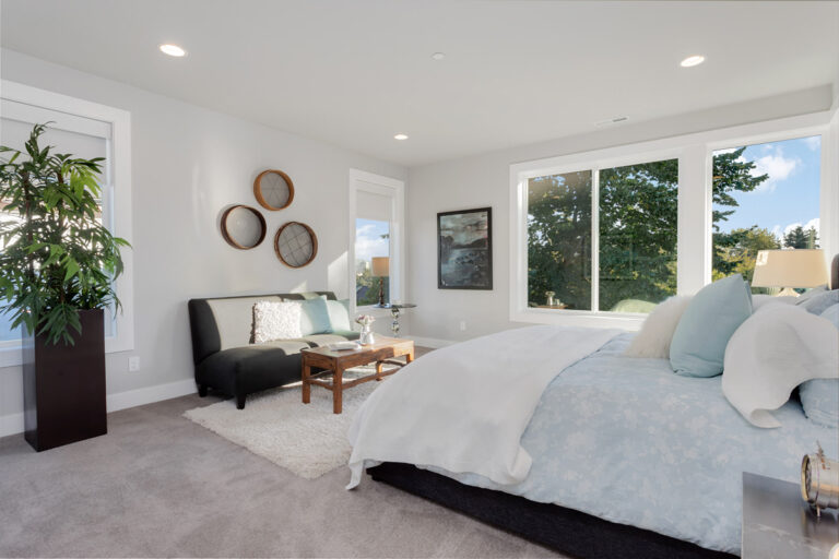 Bordeaux custom floor plan primary suite