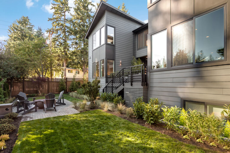 Bordeaux custom floor plan rear exterior