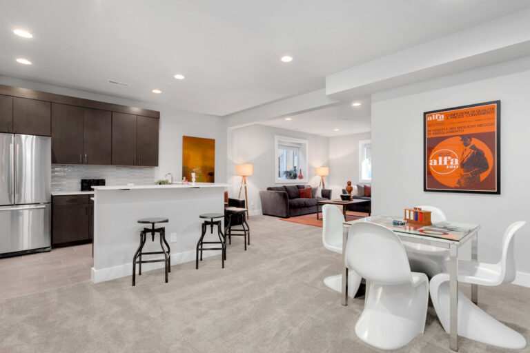 Bordeaux custom floor plan recreation room