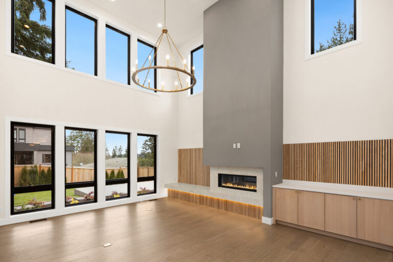 Brentwood custom floor plan great room