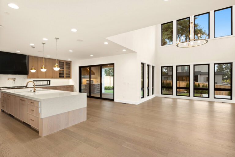Brentwood custom floor plan main living