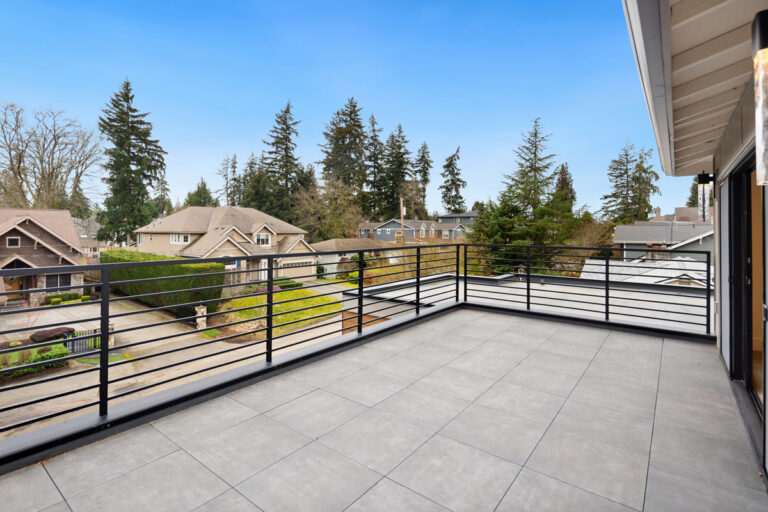 Brentwood custom floor plan bonus room upper deck