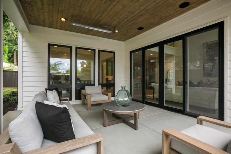 Brixton custom floor plan covered patio