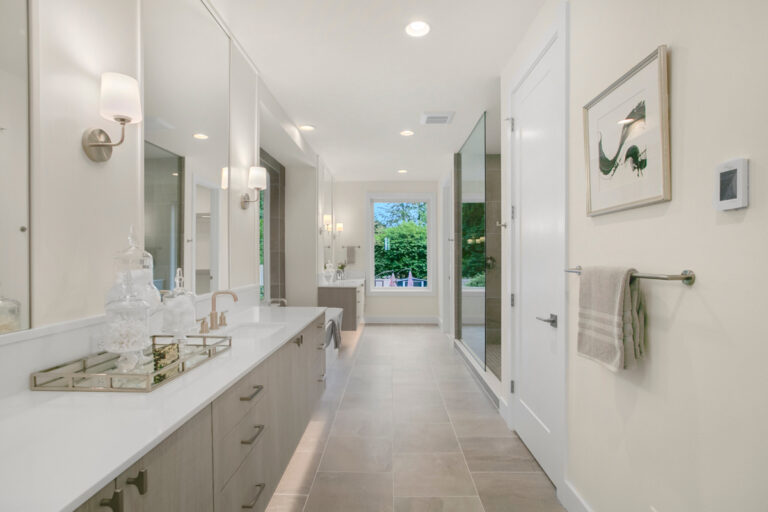Brixton custom floor plan primary suite bath