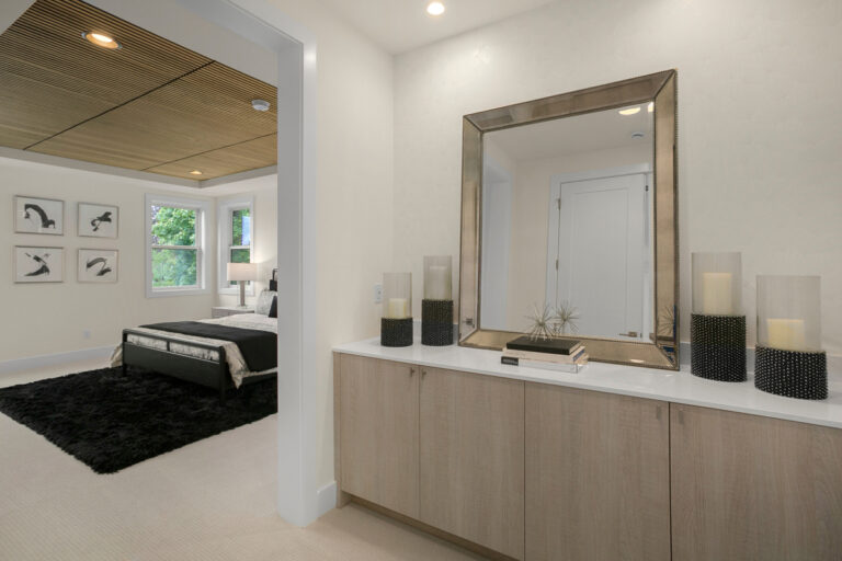 Brixton custom floor plan primary suite drop zone