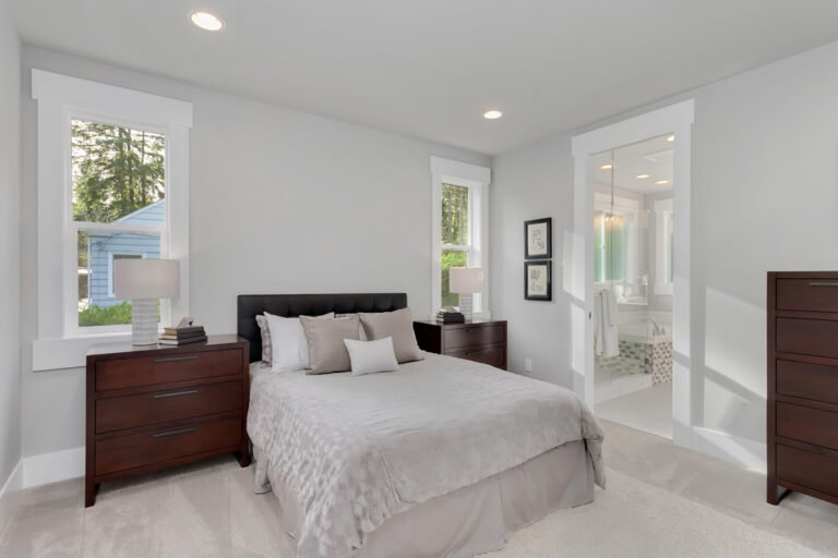 Calabria custom floor plan main floor guest suite