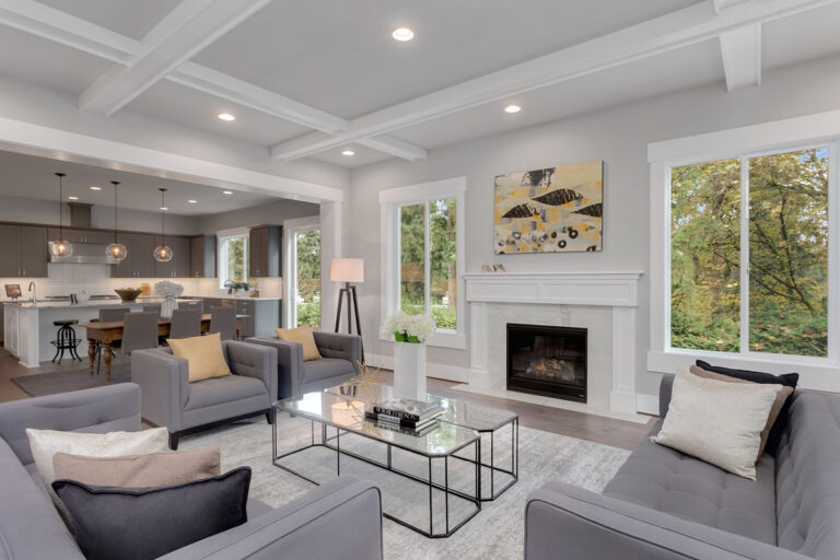 Calabria custom floor plan main living