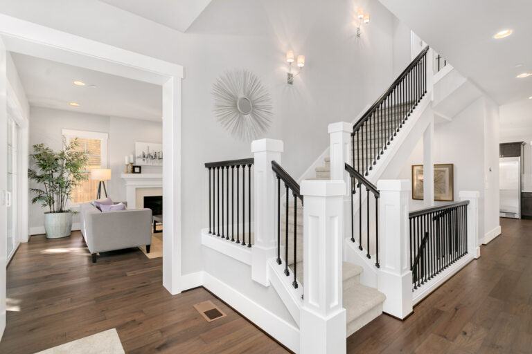 Capri custom floor plan foyer