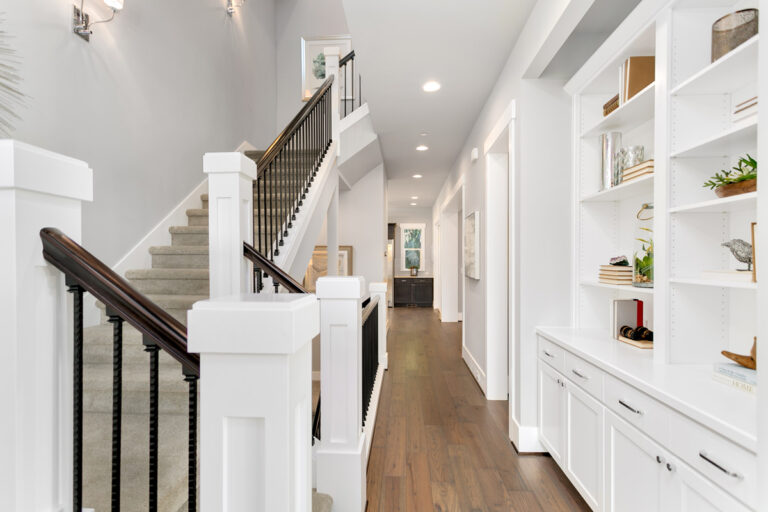 Capri custom floor plan foyer