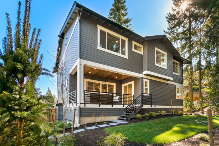 Capri custom floor plan rear exterior