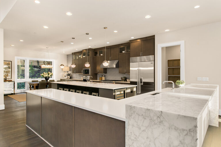 Copenhagen custom floor plan kitchen
