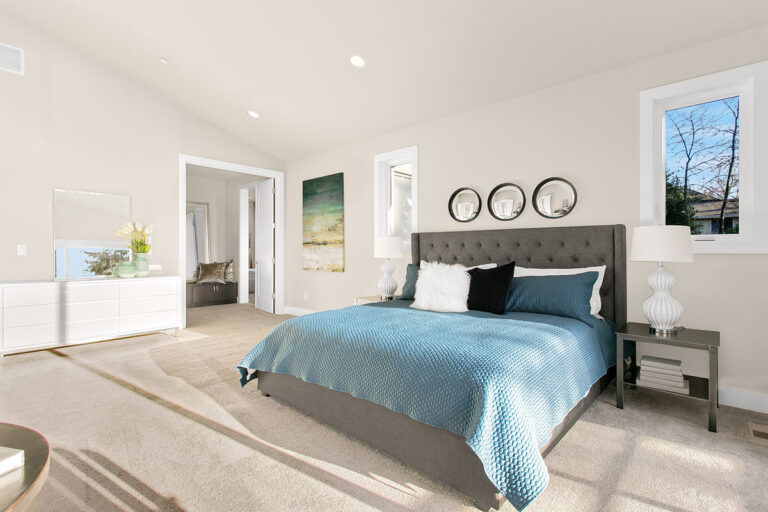 Copenhagen custom floor plan primary suite