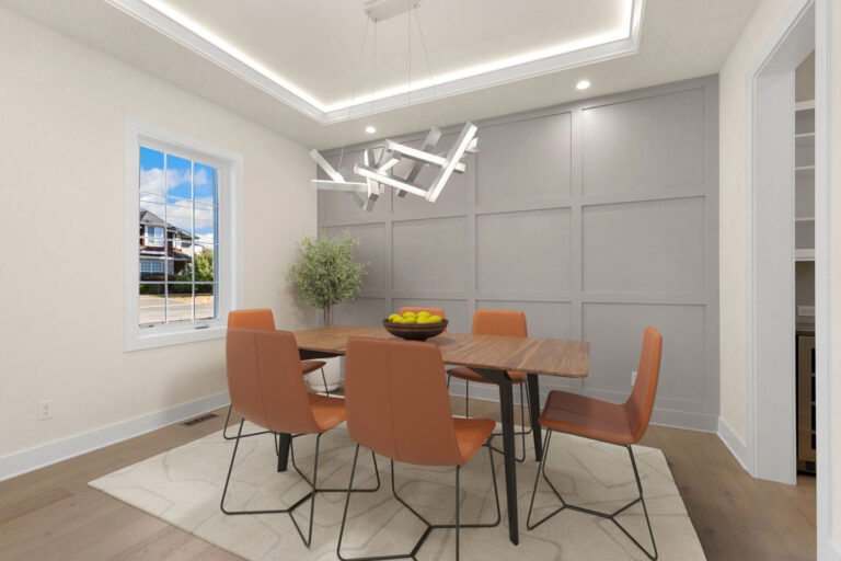 Bellevue 01 custom home dining room