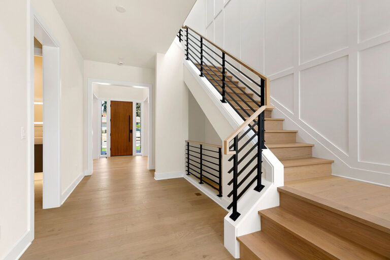 Bellevue 01 custom home entry