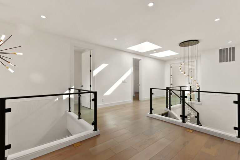 Bellevue 03 custom home upper hall