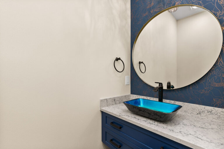Bellevue 04 custom home powder room