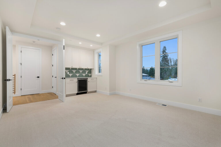 Bellevue 05 custom home bonus room