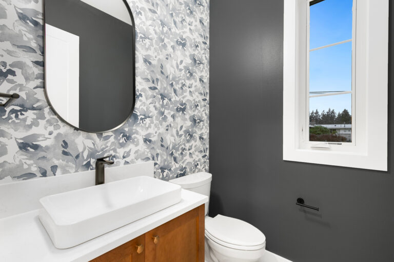 Bellevue 05 custom home powder room