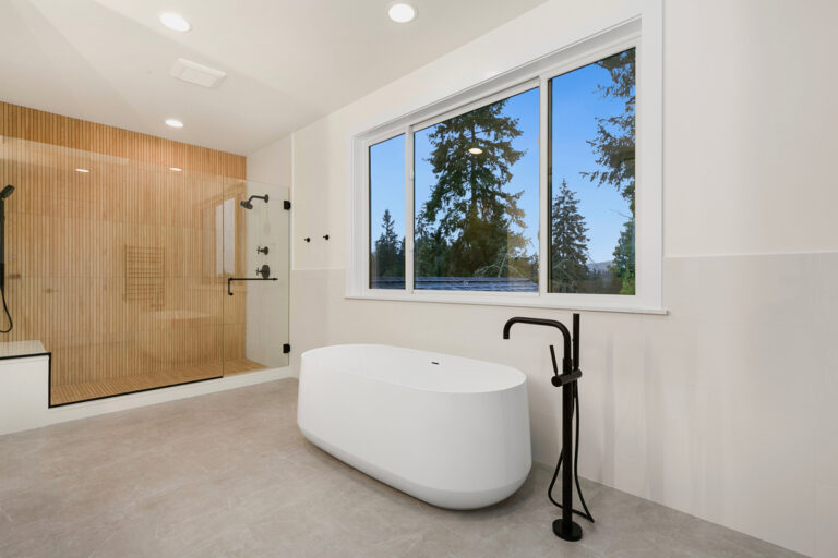 Bellevue 05 custom home primary suite bath